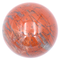 Red Jasper Sphere Carving