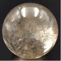 Smoky Quartz Sphere Carving