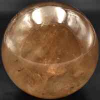 Smoky Quartz Sphere Carving