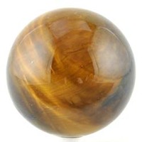 Gold Tiger Eye Sphere Carving