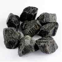 Black Tourmaline Rough Stones [4-8 pcs]