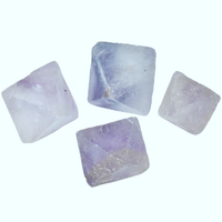 Fluorite Lavender Octahedron
