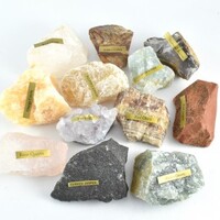 Mixed Rough Crystals Rough Stones [Box 12 pcs]
