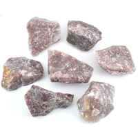 Strawberry Quartz Rough Stones [7-11 pcs]