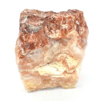 Red Banded Calcite Rough Stones [1 pce]