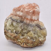 Red Banded Calcite Rough Stones [1 pce]