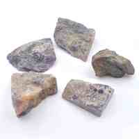 Chevron Amethyst Rough Stones [5-6pcs]