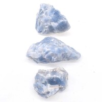 Blue Calcite Rough Stones