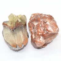 Red Banded Calcite Rough Stones