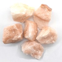 Pink Calcite Rough Stones