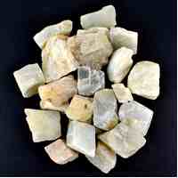 White Moonstone  Rough Stones [19-25 pcs]