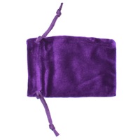 Purple Velvet Jewellery Bags [pkt 6]