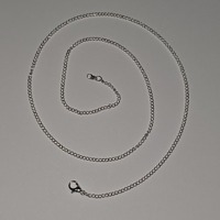 Silver Plate Chain Necklace [5 pcs]