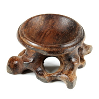Wooden Crystal Ball Stand [Large]