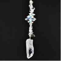 Natural Stone Suncatcher Clear Quartz