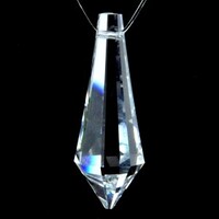 Faceted Crystal Icicle