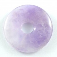 Chevron Amethyst Donut Pendant Carving