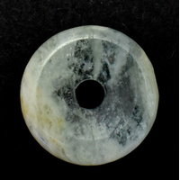 Aquamarine Donut Pendant Carving