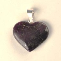 Sapphire Heart Pendant