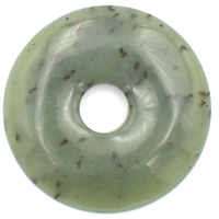 New Jade Donut Pendant Carving
