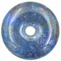 Chrysocolla Donut Pendant Carving