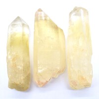 Yellow Quartz Points