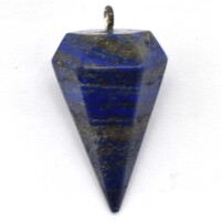 Lapis Lazuli Six Sided Pendant