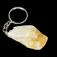 Citrine Point Key Ring