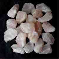 Rose Quartz Rough Stones [5kg 21 to 25 pcs]