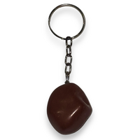 Red Jasper Tumbled Key Ring