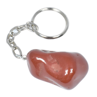 Red Jasper Tumbled Key Ring