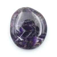 Chevron Amethyst Palm Stone