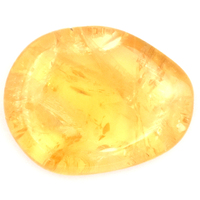 Citrine Palm Stone