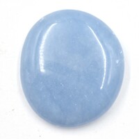 Angelite Palm Stone