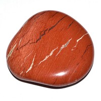 Red Snakeskin Jasper Palm Stone