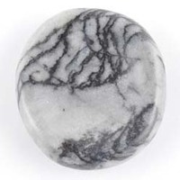 Freeform Jasper Net Worry Stone