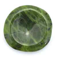 Freeform Jade Nephrite Worry Stone