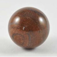 Brown Jasper Sphere Carving