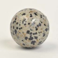 Dalmatian Jasper Sphere Carving