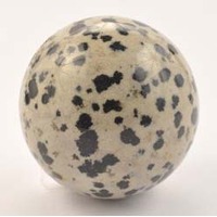Dalmatian Jasper Sphere Carving