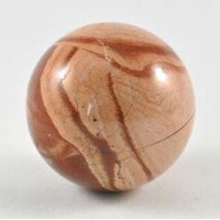 Red Brown Jasper Sphere Carving