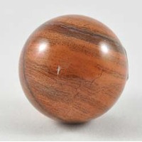 Red Picture Jasper Sphere Carving