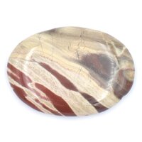 Banded Cream Jasper Soapstone Carving