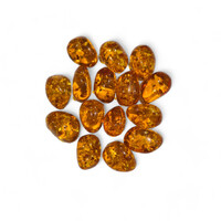 Amber Tumbled Stones