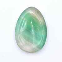 Oval Fluorite Green Worry Stone