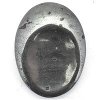 Oval Hematite Worry Stone