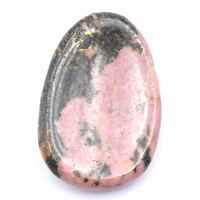 Oval Rhodonite Worry Stone