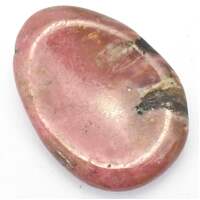Oval Rhodonite Worry Stone