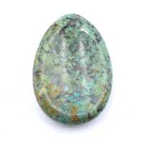 Oval Turquoise African Worry Stone