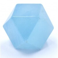 Aquamarine Tetradecahedron Carving